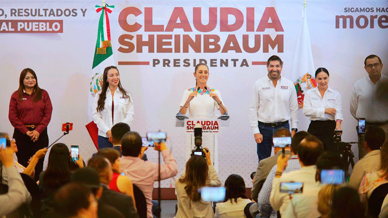 Claudia Sheinbaum Defiende Los Programas Sociales De La 4t Desde Mexicali Baja California