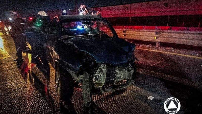 Se Registra Fatal Accidente En La Autopista Federal A La Altura De El Marqu S Quer Taro