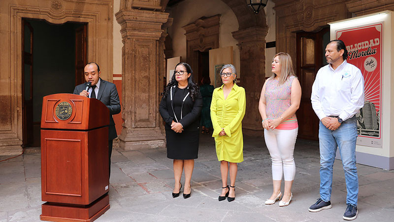 Con exposición sobre publicidad en el siglo XX, Museo Histórico del Poder Judicial de Michoacán conmemora su Vigésimo Aniversario 