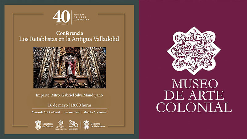 Invitan a conferencia sobre los retablos de madera dorada que hay en Morelia  