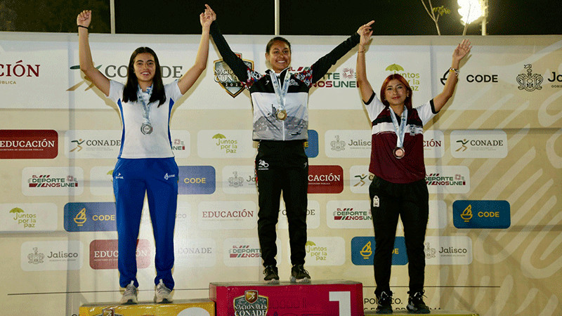 Patinaje da a Michoacán 7 medallas más en Nacionales Conade 2024