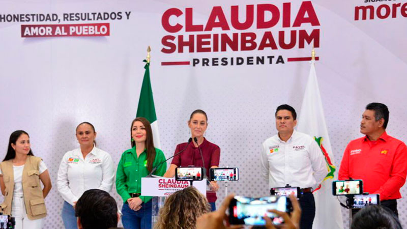 Claudia Sheinbaum convoca a México al voto libre este 2 de junio y señala que el PRIAN tiene el fraude electoral en su ADN 