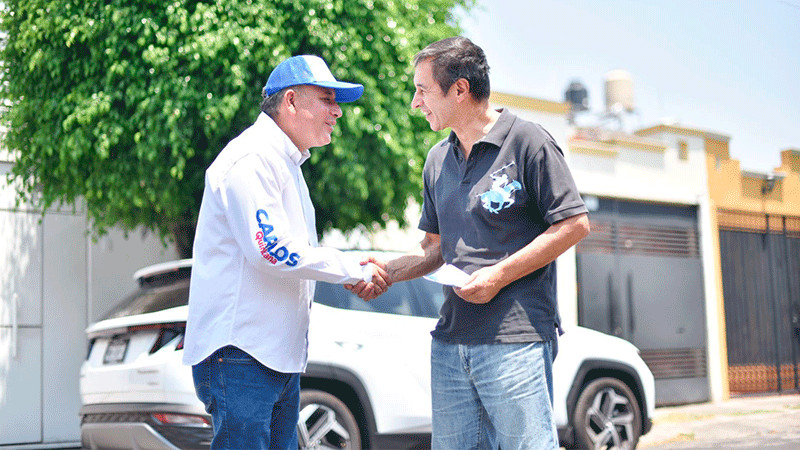 Las tenencias y colonias respaldan proyecto de Carlos Quintana  