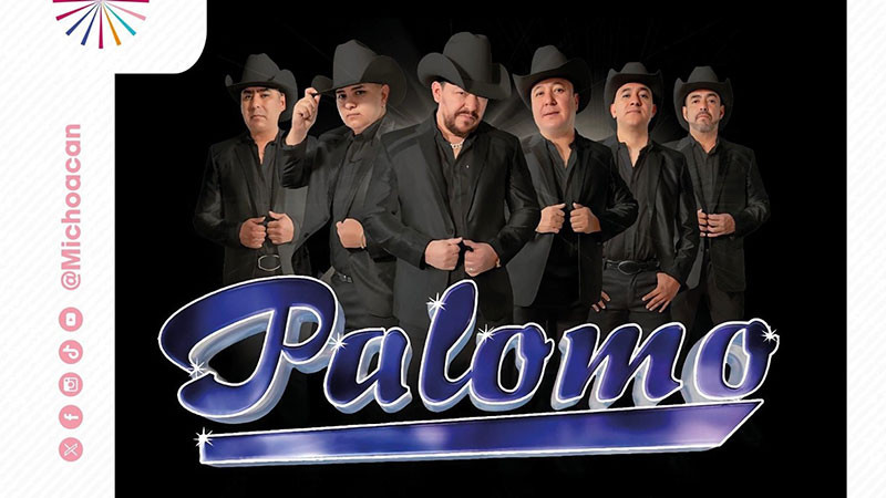 Hoy llega Grupo Palomo al Festival Michoacán de Origen 