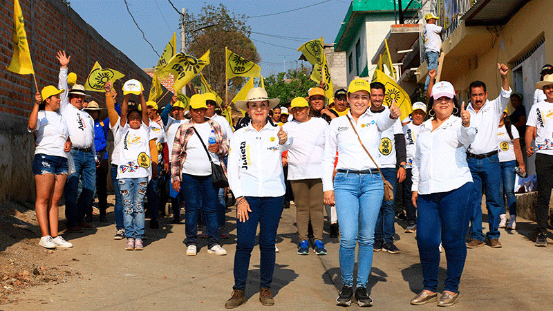No hay marcha atrás, en Puruándiro ¡vamos a ganar en unidad!: Julieta Gallardo 