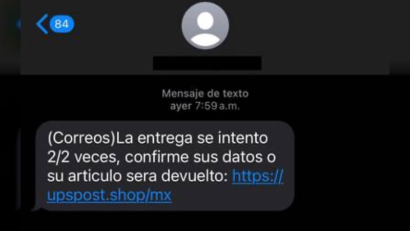 Prende alertas estafa con mensajes falsos de paquetería: Roban cuentas de banco, de WhatsApp y Facebook  