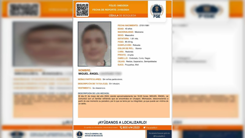 Hombre secuestrado en Uruapan es localizado sin vida en Ziracuaretiro, Michoacán  