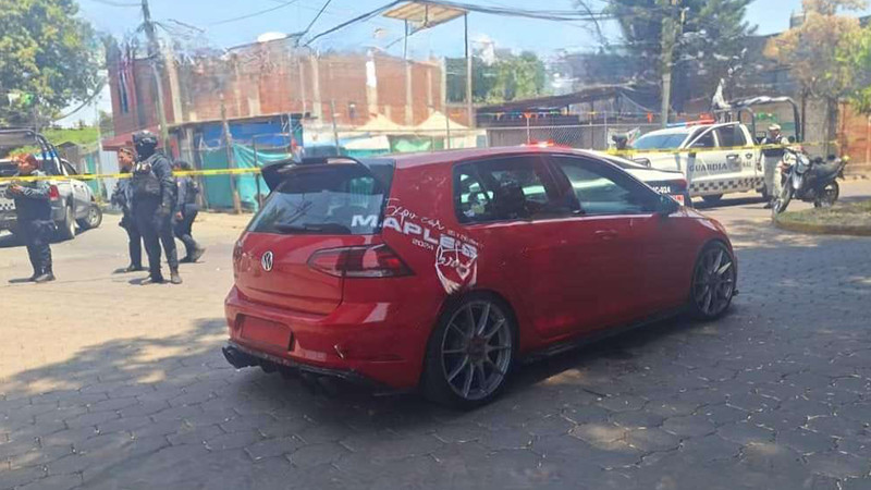 Atacan a tiros a un automovilista en Uruapan, Michoacán, resultó ileso 