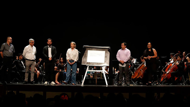 Orquesta Infantil de Querétaro recibe donativo de la empresa International Paper 