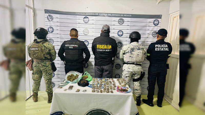 Revienta Fiscalía de Nezahualcóyotl segunda narcotiendita en unas horas, en Edomex 