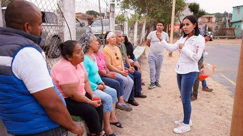 Vamos por un Michoacán en donde todas y todos tengan la misma oportunidad de prosperar: Gloria Tapia 