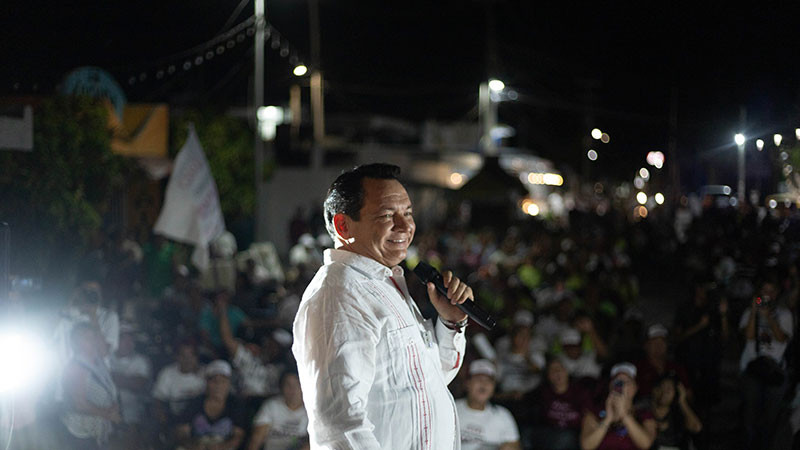Joaquín 'Huacho' Díaz Mena cierra campaña por la gubernatura de Yucatán 