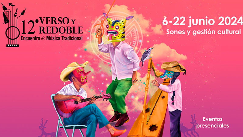 Presenta UNAM Morelia el XII Encuentro de Música Tradicional Verso y Redoble 