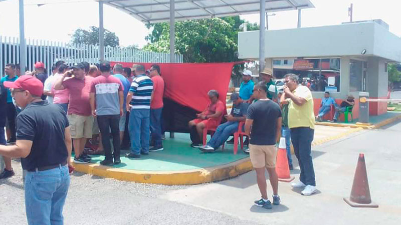 Estalla huelga en ArcelorMittal, en Lázaro Cárdenas