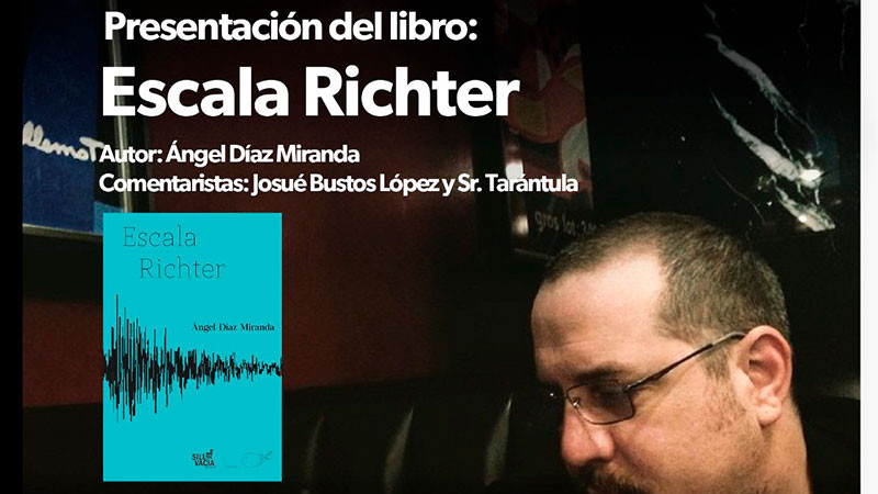 Secretaría de Cultura de Michoacán invita a disfrutar la poesía del escritor boricua Ángel Díaz 