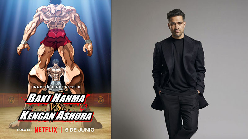 Alfonso Herrera se une a “Baki Hanma Vs. Kengan Ashura”  