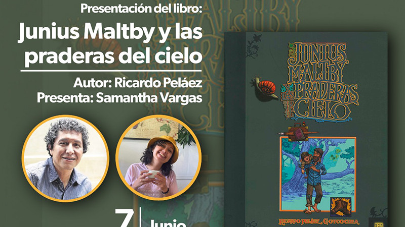 Invita Secum a la presentación del libro de Ricardo Peláez 