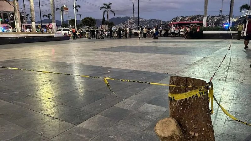 Son 9 los lesionados tras explosión en Zócalo de Acapulco, Guerrero 