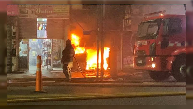 Lanzan ataque incendiario contra negocio en Uruapan: Suman 4 en junio 
