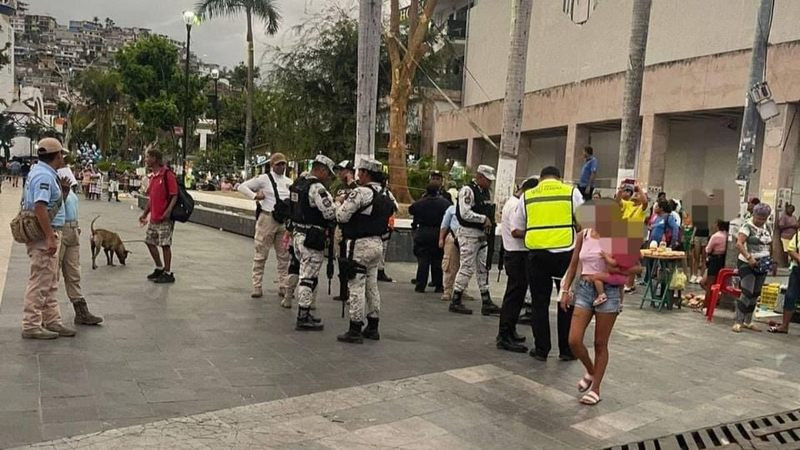 Fiscalía de Guerrero descarta explosión por artefacto en el Zócalo de Acapulco 