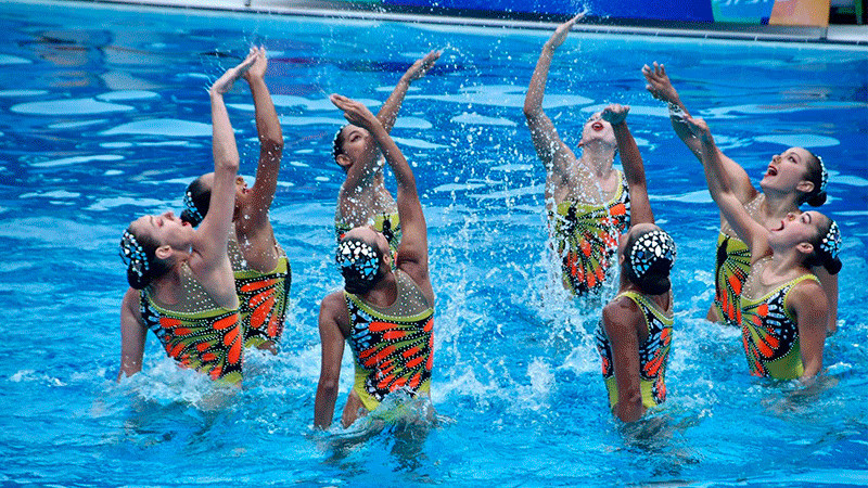 Equipo de natación artística gana demanda; juez ordena a Conade pagar las becas 