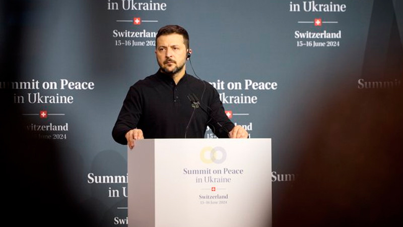 Zelenski abre Cumbre por la Paz; pide multilateralidad para terminar con la guerra 