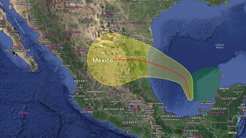 Tormenta tropical “Alberto” impactará en Tamaulipas  