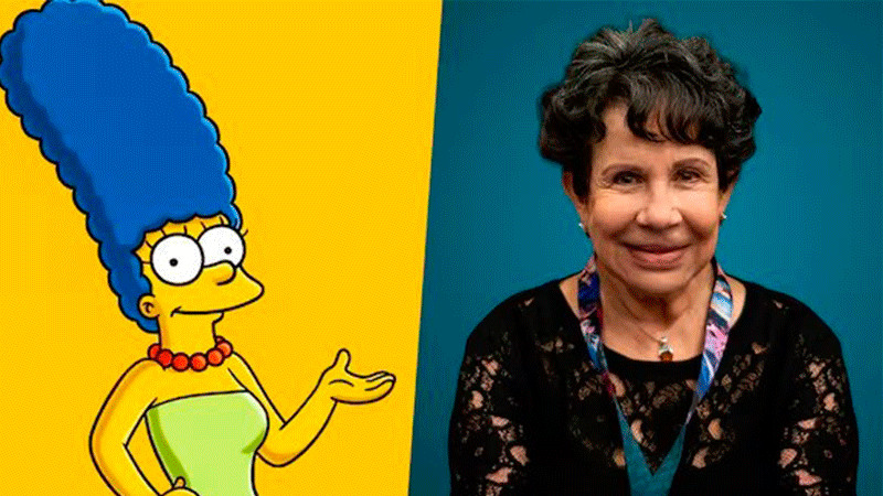 Muere Nancy MacKenzie, primera voz en español de Marge Simpson 