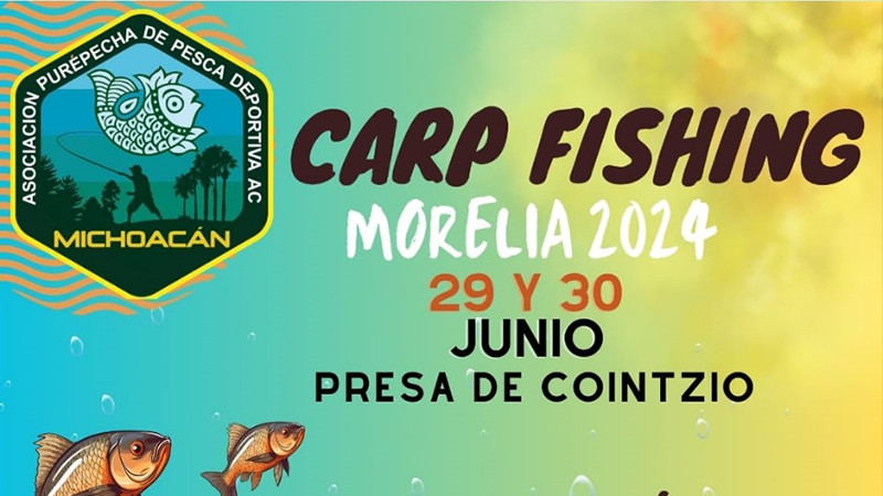 Compesca invita al Torneo de Pesca Deportiva en la presa de Cointzio 