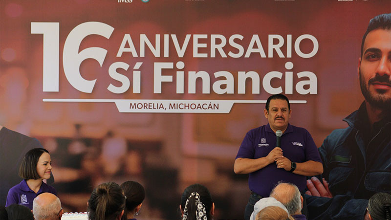 Sí Financia ha entregado más de 7 mil mdp en créditos para empresas michoacanas 