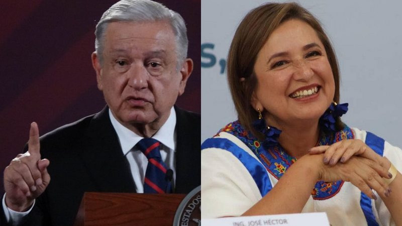 AMLO rechaza que haya cometido violencia política de género contra Xóchitl Gálvez 