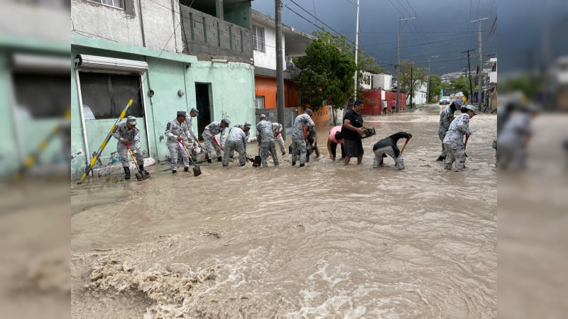 Por impacto de “Alberto” Guardia Nacional aplica Plan GN-A en 5 estados 