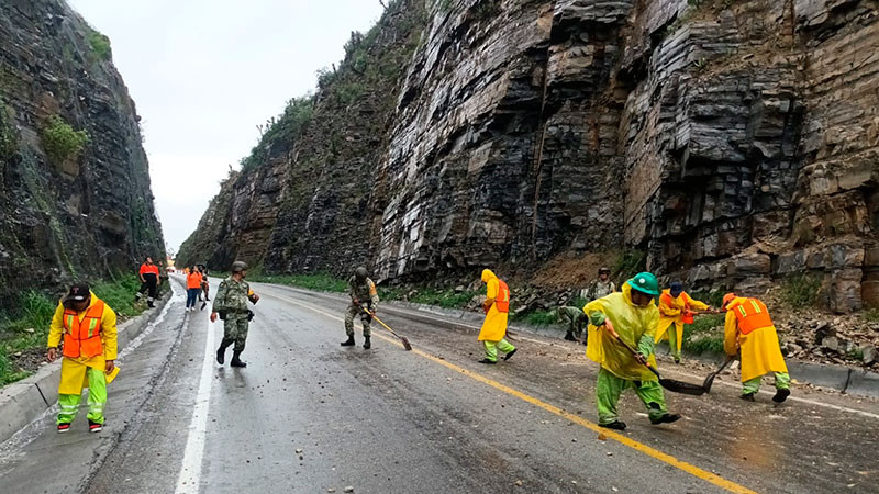 Tormenta “Alberto” deja cierres correteros y deslaves en Coahuila  