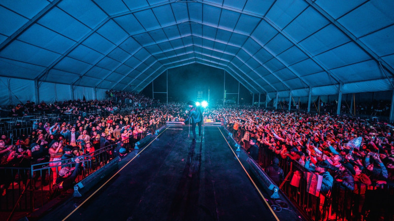 Riña en concierto de Gerardo Ortiz termina con cuatro heridos de bala en Hidalgo 