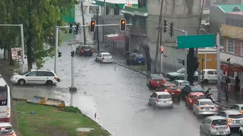 Lluvias dejan afectaciones en cinco municipios del Edomex 