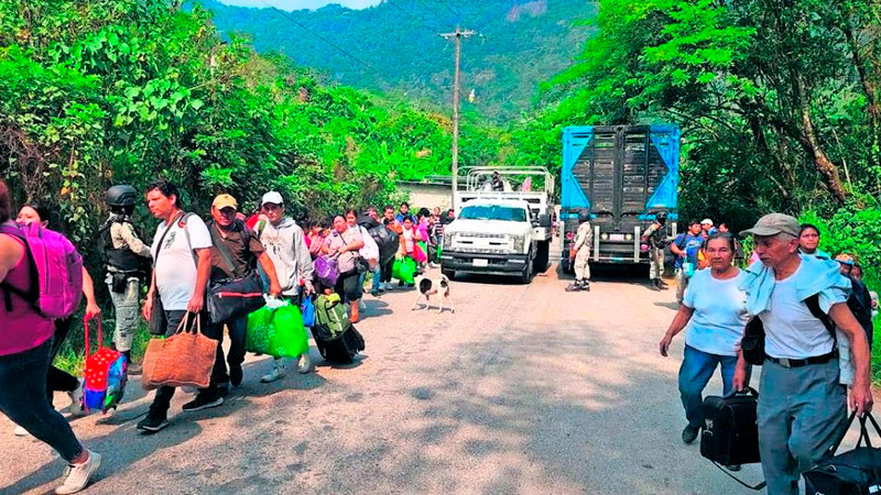 Desplazados por violencia de Tila, Chiapas comienzan regreso a sus hogares 