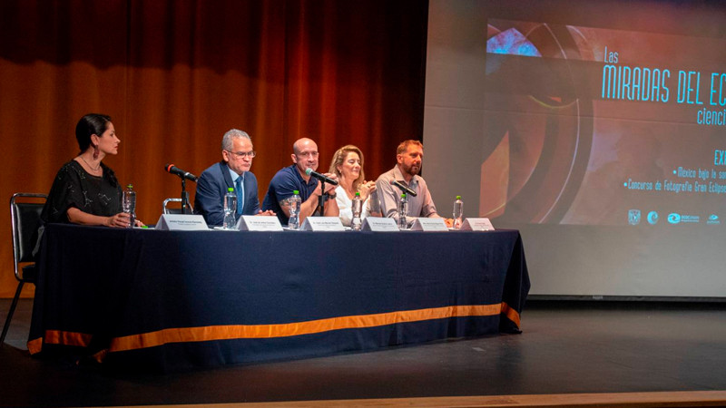 UNAM reconoce a ganadores de concurso de fotografía Gran Eclipse Mexicano 2024 