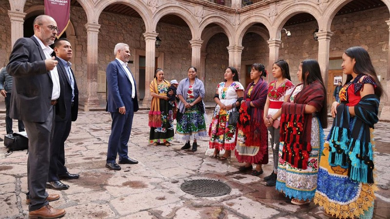 En Michoacán avanza la transición al autogobierno indígena: Bedolla 