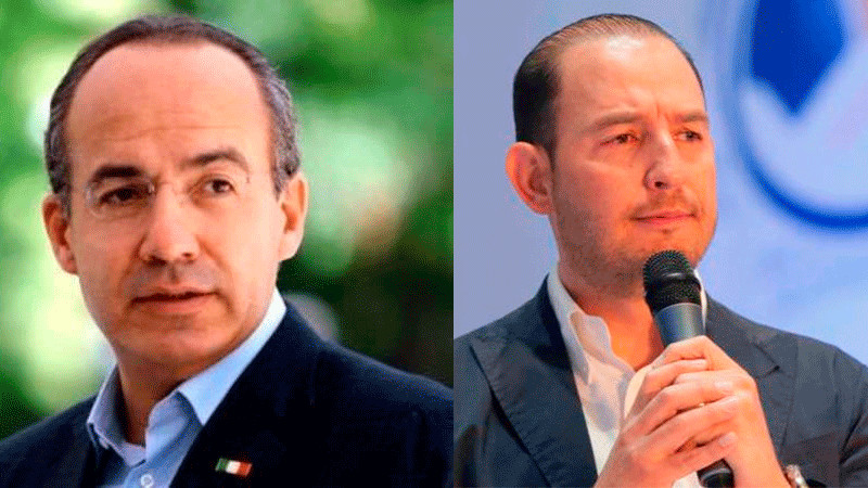 Tras situación del PAN, Felipe Calderón y Marko Cortés se lanzan ataques en redes sociales 