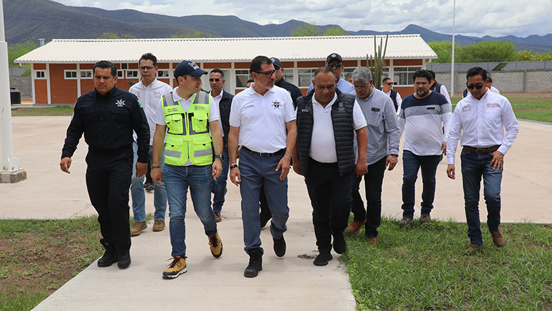 Continúa Juan Carlos Oseguera Cortés supervisión de cuarteles de la Guardia Civil 
