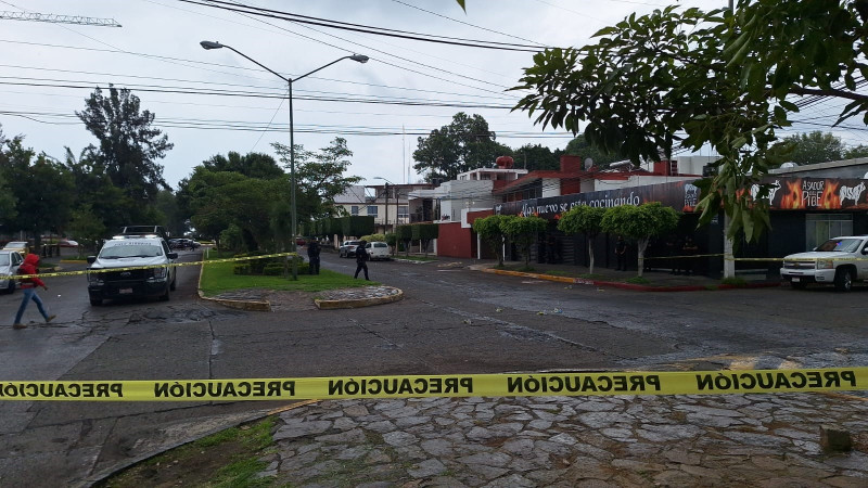 Balean a un individuo en Uruapan, Michoacán, resultó herido 