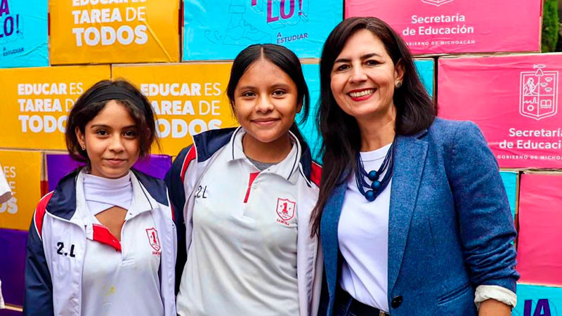 Michoacán tiene segundo ciclo escolar completo: SEE 