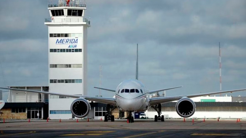 Cancelan 60 vuelos en Aeropuerto Internacional de Mérida, por llegada de ‘Beryl’ 