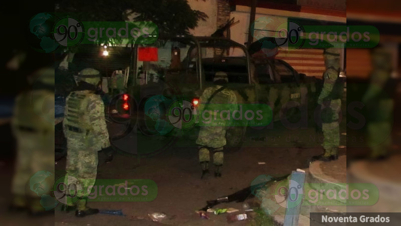 “Topón” entre CJNG y militares deja 7 muertos y dos heridos en Tangancícuaro, Michoacán 