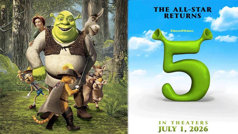 ¡Buenas noticias! “Shrek 5” ya tiene fecha de estreno 