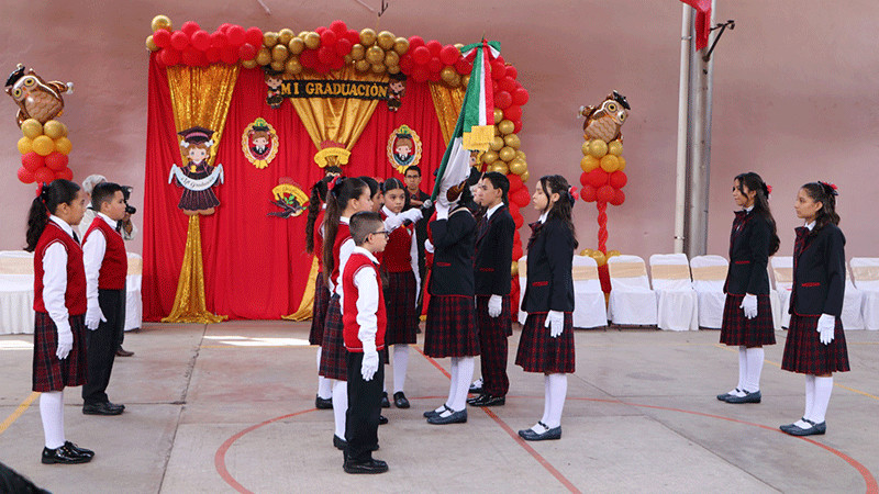 Regidora Martha Elva Solís Durán presidió clausura de fin de cursos de la escuela Primaria Josefa Ortiz de Domínguez