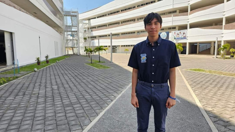 Alumno del Cecytem competirá en Olimpiada Internacional de Química