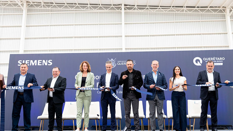 Inauguran Fábrica Kaizen de SIEMENS en Colón, Querétaro 