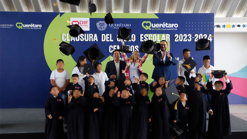 Realizan clausura en los Centros del DIF de Querétaro 