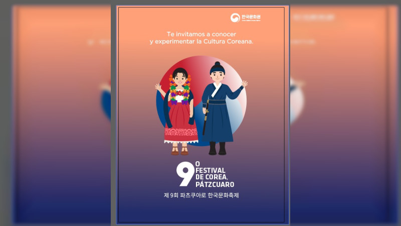 Centro Cultural Coreano en México anuncia próximo festival de Corea en Pátzcuaro 